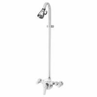 SPEAKMAN Shower Faucet: Sentinel Mark II, 2.5 gpm Fixed Showerhead Flow Rate, Plastic, 1 Handles (MPN S-1495-AF). Key specifications — Showerhead Material: Plastic; Series: Sentinel Mark II.