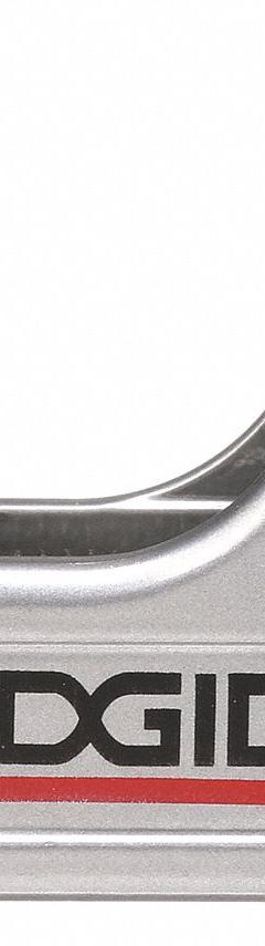 RIDGID Tubing Cutter: 3/16 in – 15/16 in OD Cutting Capacity, Std Wheel Cutter, 2 1/2 in Tool Lg (MPN 32985). Key specifications — attr327812: 32985; attr327818: Aluminum; attr327815: RIDGID.
