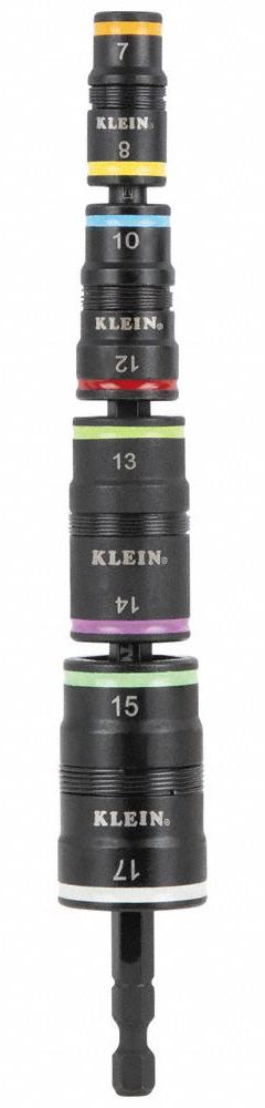 KLEIN TOOLS Nutsetter Set: 1/4 in Drive Size, Small Set (0-50 pieces) Set Size, 5 Pieces, Metric (MPN 32934M). Key specifications — attr1204251: KLEIN TOOLS; attr1215453: 1/4 in; attr1215454: 7 mm to 17 mm.