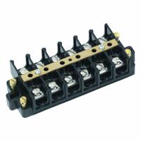 IDEAL Shorting Terminal Strip: 6 Poles, 22 AWG – 6 AWG For Wire Sizes, 60 A Max Current (MPN 89-507). Key specifications — Brand: IDEAL; For Maximum Wire Size: 6 AWG; For Minimum Wire Size: 22 AWG; Cover Included: No; Includes Shorting Strap: Yes.
