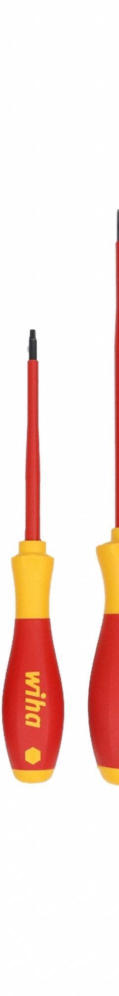 WIHA Insulated Screwdriver Set: 1-10 Pieces, 10 Pieces, Phillips/Slotted/Square Tip, Cushion Grip (MPN 32080). Key specifications — attr1205274: WIHA; attr1205269: #3.
