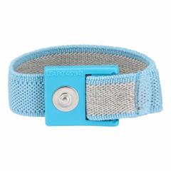 POMONA Static Control Wrist Strap: Elastic, Blue, 0 Strap Conductors, Coiled, Snap Fastening, 6081. Key specifications — attr1050606: Blue; attr1050611: POMONA; attr1057990: Coiled.