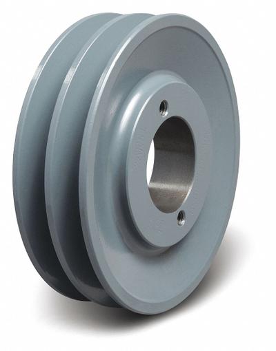 APPROVED VENDOR V-Belt Pulley: 2BK60, 2 Groove, 5.75 in OD, Bushed Bore - Bushed-Bore Cast-Iron V-Belt Pulleys
