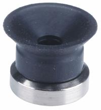 SMC Vacuum Pad: Flat, w/o Adapter, 13 mm Pad Dia, NBR, Black, 50A, 12 mm Pad Ht (MPN ZP13UN). Key specifications — attr1019101: ZP13UN; attr1019103: SMC; attr1019107: 50A.