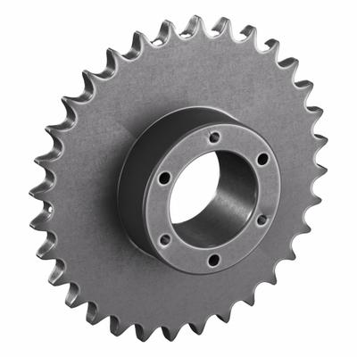 TRITAN Sprocket: For 80 Chain, 32 Teeth, 10.202 in Pitch Dia, 10.75 in Outside Dia - Size 80 Bushed-Bore Roller Chain Sprockets