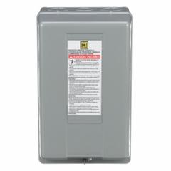 Motor Starter Enclosure: 1 Rated NEMA Enclosure, 10 in x 6 in x 5.56 in (MPN 9991DPG2). Key specifications — Brand: SQUARE D; Compatible with Series: 2, 3 and 4 Pole Definite Purpose Contactors from 8910DPA; Starter Style: NEMA.