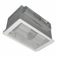 Exhaust Fan: Ceiling, 700 cfm Max, 4.7 sones, Variable Speed, Rectangular Duct (MPN CBF700). Key specifications — Brand: CANARM; Nameplate Voltage: 115V AC; Sensor Type: None; Duct Shape: Rectangular; Heater: Without Heater; Includes: Backdraft Damper; Mounting Location: Ceiling; Number of Speeds: Variable.