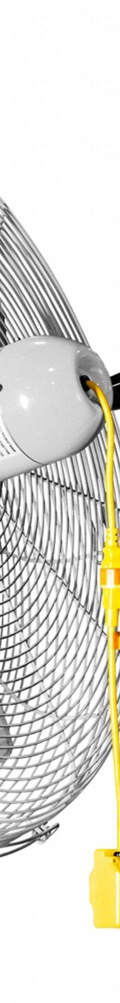 JAN FAN Mounted Fan: 24 in Blade Dia, 115 V, 1/4 hp Motor HP, Ceiling/Floor/Wall Mount, Bracket (MPN JF-CCM24-DCS-S). Key specifications — Brand: JAN FAN; Voltage: 115 V; Number of Speeds: 2; Fan Mounting Location: Ceiling; Oscillation: Non-Oscillating; Mounting Type: Bracket.