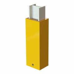 BANNER STAKES Column Padding: 17 in, 17 in, 17 in, 17 in, Square, 84 in Overall Ht, 17 in Overall Wd (MPN CP-1717-84-307). Key specifications — Color: Yellow; Maximum Compatible Column Length: 17 in; Minimum Compatible Column Length: 17 in; Brand: BANNER STAKES; Material: Vinyl.