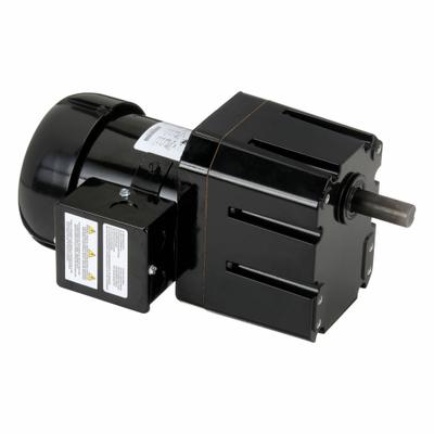 Dayton Gearmotor: Parallel, Single Output Shaft, PSC, TEFC, 6 RPM, 710 in-lb Max Torque - Parallel Shaft AC Gearmotors