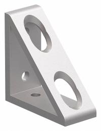 Inside Corner Bracket: Tall Gusseted Inside-Corner Bracket, 15 Series, 3 in x 1 5/16 in x 3 in (MPN 4336). Key specifications — Material: Aluminum; Brand: 80/20; Finish: Anodized.