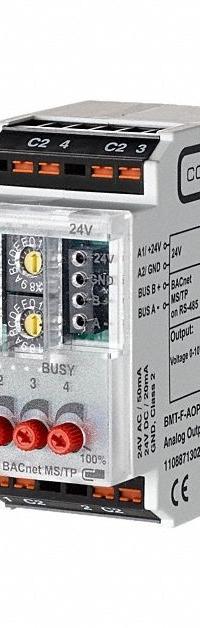 METZ CONNECT MS/TP Module: C-Logline, BACnet MS/TP, DIN Rail Mounting, (4) Analog Out, 110887130270. Key specifications — Manufacturer Part Number: 110887130270; Power Required: 24V AC/DC; Product Type: MS/TP Module; Series: C-Logline; Number and Type of Outputs: (4) Analog.