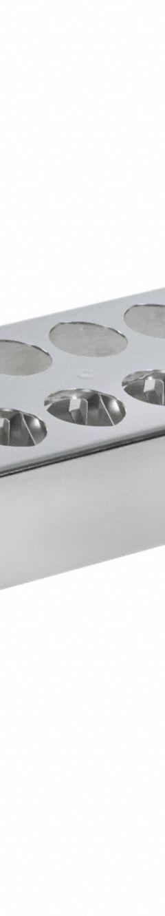 HEIDOLPH Test Tube Attachment: Orbital Core (036130600)/Orbital Core 2000 (036130610) (MPN 036213739). Key specifications — Hold Capacity: Test Tube from 17 to 20 mm; Brand: HEIDOLPH; Compatible with Manufacturer Model Number: Orbital Core (036130600); Material: Stainless Steel; Product Type: Test Tube Attachment.