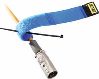RIP-TIE Hook-and-Loop Cable Tie: 6 in Lg, 1.50 in, 1 in Wd, Nylon, Orange, 10 PK (MPN H-06-010-O). Key specifications — Material: Nylon; Color: Orange; Max. Bundle Dia.: 1.50 in.