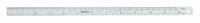MITUTOYO Semi-Flexible Rule: 182-305, 12 in / 300 mm, 0.05 in Thick, 0.5 mm/1/64 in, Chrome, Black. Key specifications — attr939978: 1/64 in; attr934745: MITUTOYO; attr944504: Inside Read; attr944509: Chrome; attr939993: Decimal; attr986193: Etched.