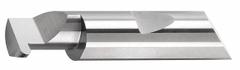 MICRO 100 Grooving Tool: 0.3750 in Shank Dia., Right Hand, 2.500 in Overall Lg (MPN QFR-055-16)