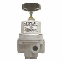 BELLOFRAM Compressed Air Regulator: Type 41-1, 960114000, 1/4 in NPT Female, Relieving, Aluminum. Key specifications — attr1284808: 960114000; attr1284810: Knob; attr1284819: Aluminum; attr1284840: Through-Panel Mount; attr1284851: Relieving; attr1284852: Nitrile.