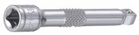 WESTWARD Socket Extension: 1/4 in Input Drive Size, 1/4 in Output Drive Size, 3 in Overall Lg, Std (MPN 53YV68). Key specifications — attr1204978: Not Insulated; attr1204980: Locking Not Included; attr1204984: WESTWARD; attr1204970: Chrome.