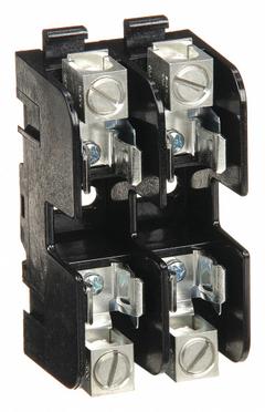 MERSEN Fuse Block: Open Block Design, 2 Pole, 600 V AC, Box Lug, Non-Indicating (MPN 60307T). Key specifications — Brand: MERSEN.