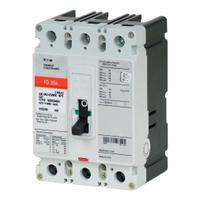 EATON Molded Case Circuit Breaker: 125 A Amps, 65kA at 240/277V AC, Fixed, ABC, Load Side Lug, Std (MPN FD3125). Key specifications — attr217792: FD; attr196056: 65kA at 240/277V AC; attr196057: Fixed; attr196058: ABC; attr196059: Load Side Lug; attr196061: 225A/F.
