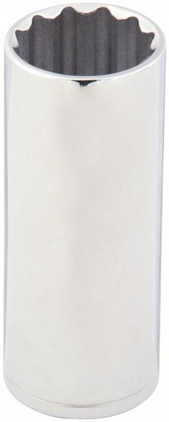 WESTWARD Socket: Metric, 1/2 in Drive Size, 25 mm Socket Size, 12-Point, Deep, Chrome, Socket (MPN 53YV55). Key specifications — attr1204417: WESTWARD; attr1204392: Chrome.