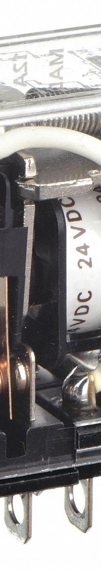 OMRON General Purpose Relay: Socket Mounted, 10 A Current Rating, 24V DC, DPDT, 8 Pins/Terminals (MPN LY2N-DC24). Key specifications — Brand: OMRON; Base Type: Square; Mounting Style: Plug-In; Pin Shape: Flat; Electrical Connection: Quick-Connect; Manufacturer Part Number: LY2N-DC24; Operating Current: 5 A at 24V DC (Inductive Load); Series: LY Series.
