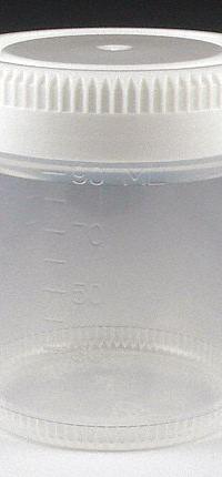 GLOBE SCIENTIFIC Laboratory Jar: Polypropylene, Polyethylene, 3 fl oz, 53 mm Body Dia, 64.4 mm Ht (MPN 6525). Key specifications — Brand: GLOBE SCIENTIFIC; Clarity: Translucent; Closure Included: Yes; Pre-Cleaned: None.