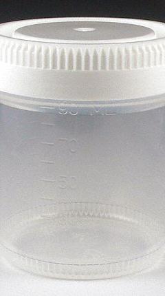 GLOBE SCIENTIFIC Laboratory Jar: Polypropylene, Polyethylene, 3 fl oz, 53 mm Body Dia, 64.4 mm Ht (MPN 6525). Key specifications — Brand: GLOBE SCIENTIFIC; Clarity: Translucent; Closure Included: Yes; Pre-Cleaned: None.