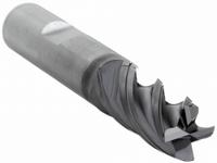 WIDIA HANITA Corner Chamfer End Mill: Carbide, AlTiN Coated, 4 Flute, 1/2" Mill Dia, 1" LOC, 3" OAL (MPN 4V0513005NW)