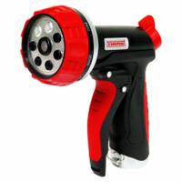 APPROVED VENDOR Garden Hose Nozzle: Adj Stream, Front Trigger, 7 No. Spray Patterns, 100°F Max Temp (MPN 4635). Key specifications — Construction: Poly/Metal.
