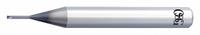 OSG Corner Radius End Mill: Carbide, WXS Coated, 4 Flute, 2 mm Mill Dia, 50 mm LOC, 0.1 mm Rad (MPN 3192004)