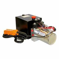 MAXIM Hydraulic Power Unit: 1.3 gpm, 3,200 psi Max. Pressure, 8 qt Reservoir Capacity, 12V DC, Steel (MPN 253305). Key specifications — attr96377: 1.3 gpm; attr96380: 12V DC; attr96382: SAE 6; attr96383: SAE 6; attr98855: MAXIM; attr96386: Steel.