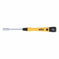 WIHA Nut Driver: Straight, Metric, Precision Nut Driver, 5 mm Hex Size, 60 mm Overall Lg, Tapered (MPN 27787). Key specifications — attr1214505: WIHA.