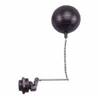 WATTS Float Valve Assembly: For Water Media, Straight Valve Body, Cylindrical, Bulkhead, PVC, MNPT (MPN RL-600). Key specifications — Mounting: Bulkhead; Arm Adjustability: Adjustable; Connection Gender - Side 1: Male; Connection Gender - Side 2: Female; Brand: WATTS; Connection Type - Side 1: NPT; Connection Type - Side 2: NPT; Flow Rate: 6.5 gpm.