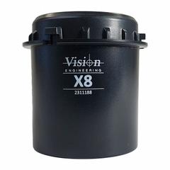VISION ENGINEERING Mantis IOTA 10X Objective Lens: 8X Mantis IOTA Objective, 61 mm, MIH001 (MPN MTO108). Key specifications — Brand: VISION ENGINEERING; Compatible with Manufacturer Model Number: MIH001; Compatible with Product Type: Fixed Stereo Microscopes; Optical Magnification: 8X Mantis IOTA Objective; Product Type: Objective Lens; Working Distance: 61 mm.