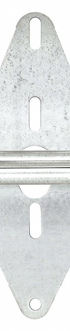 AMERICAN GARAGE DOOR SUPPLY Garage Door Hinge: Steel, 7 1/4 in Leaf Ht, 2 13/16 in Leaf Wd, 2 PK (MPN H611). Key specifications — Hinge Number: #6; Brand: AMERICAN GARAGE DOOR SUPPLY; Corner Type: Rounded.
