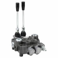 CHIEF Hydraulic Directional Valve: Four-Way / Three Positions, Tandem Center, 21 gpm Max Flow Rate (MPN 2P80). Key specifications — attr1017968: CHIEF; attr1017969: Tandem Center; attr1018005: Spring Center to Neutral.