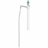 ACTION PUMP Hand Pump: Piston, Pump with Discharge Hose & Spout, Piston, Polyethylene/Polypropylene (MPN EZ5G). Key specifications — Brand: ACTION PUMP; Suction Tube Material: Polypropylene; Housing Material: Polyethylene/Polypropylene; Maximum Flow Rate: 12 oz per stroke.