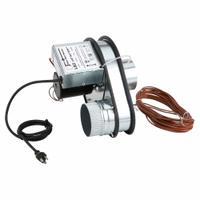 In-Line Duct Fan: 160 cfm Max., 4 in Duct, 7.5 W, 120V AC, 1 Ph, Galvanized Steel (MPN LB2). Key specifications — Includes: LED Status Panel; Brand: TJERNLUND; Speed Controllable: No; High-Efficiency Motor: No; Nameplate Voltage: 120V AC; Number of Speeds: 1; Airflow @ 0.000 in SP - Range: 0 to 249 cfm; High-Efficiency Motor_Broad: Standard-Efficiency Motor.