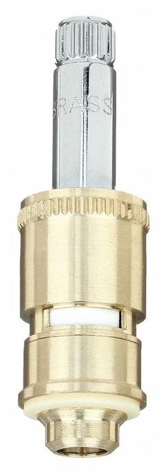 T&S BRASS Cartridge: For Cerama Cartridge Without Bonnet Series, Use with Cold Water, Brass, Ceramic (MPN 011277-45). Key specifications — Compatible Series: Cerama Cartridge Without Bonnet; For Water Temperature: Cold; Compatible Brand: T&S Brass; Product Type: Cartridge; Includes: (1) Bonnet; Material: Brass.