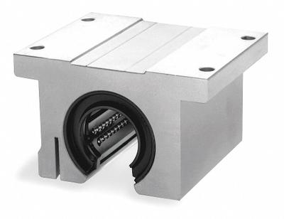 THOMSON Linear Pillow Block Bearing: Self-Aligning, Twin, 1 1/2 in Inside Dia, Not Adj - Twin Open Pillow Block Linear Ball Bearings