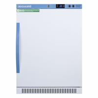 ACCUCOLD Incubator: Forced Air, 6 cu ft Capacity, 24 3/8 in x 23 3/8 in x 32 1/2 in, BOD, Digital (MPN ABOD6). Key specifications — attr1027497: BOD; attr1027521: Refrigerated; attr1030162: 39.2 °F; attr1027529: +/-1 ºC; attr1027530: +/-1°C; attr1027476: ABOD6; attr1027480: ACCUCOLD; attr1027487: Digital.