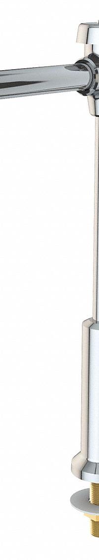 INSTOCK Laboratory Faucet: Faucet, Single-Post, For Cold Water Media, 1 Handles, 1 Outlets, Brass (MPN GRL611-8VB-BH). Key specifications — Brand: INSTOCK; Color/Finish: Chrome; Inlet Connection Type: IPS; Index Text: CW; Product Type: Faucet; Index Color: Green; Flow Pattern: Inline.