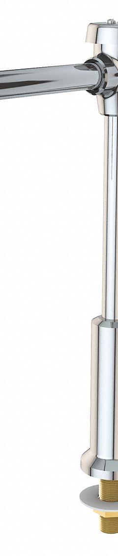 INSTOCK Laboratory Faucet: Faucet, Single-Post, For Cold Water Media, 1 Handles, 1 Outlets, Brass (MPN GRL611-8VB-BH). Key specifications — Brand: INSTOCK; Color/Finish: Chrome; Inlet Connection Type: IPS; Index Text: CW; Product Type: Faucet; Index Color: Green; Flow Pattern: Inline.
