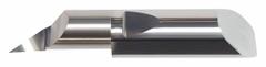 MICRO 100 Quick Change Profiling Tool: 3/16 in Shank Dia., AlTiN, Right Hand, 1-1/2 in Overall Lg (MPN QPF-110250X)