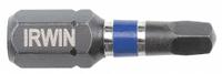 IRWIN Insert Bit: Insert Bit, Imperial/Metric, #3 Bit Size, S3 Bit Industry Size, Std, Hex, 2 PK (MPN IWAF31SQ32). Key specifications — attr1119721: Standard; attr1119722: IRWIN; attr1119715: Steel; attr1119719: Hex; attr1202622: #3.