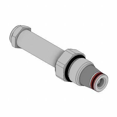 Parker Spool Valve: Steel, Screw-In, Two Positions, Normally Open, Two-Way - Solenoid Cartridge Valves