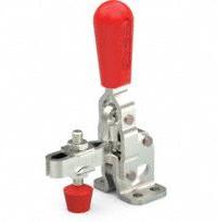 DE-STA-CO Toggle Clamp: Std Vertical Handle, Flange Base Mounting, 200 lbf Holding Capacity - Max (MPN 202-U). Key specifications — attr668198: DE-STA-CO; attr668630: Neoprene.