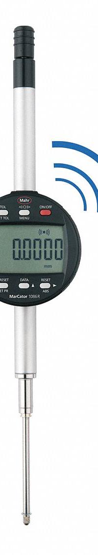 MAHR Digital Indicator: 0 in to 2 in /0.001 mm to 50 mm, Inch/Metric, 0.002 mm Accuracy, IP42 (MPN 4337626). Key specifications — attr1184065: MAHR; attr1184072: 0.002 mm; attr1184084: 58 mm.