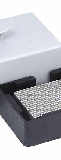 OHAUS Well PCR Plate Thermal Block: 4 3/4 in Overall Lg, 6 3/8 in Overall Wd, Plastic, Hardware (MPN 30400127). Key specifications — Brand: OHAUS; Includes: Hardware; Material: Plastic; Product Type: Well PCR Plate Thermal Block.